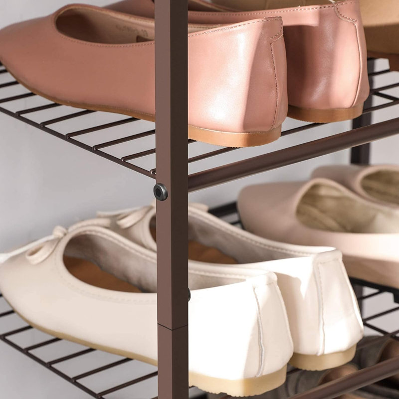 Range-chaussures 16 paires, Bronze