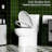 1.28 Toilet, Gloss White 003, Water Saving, Charming Seat Comfy
