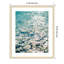 «Sunny Day and Glacial Water» par Justine Milton, reproduction d'art encadrée sur bois-1025588737