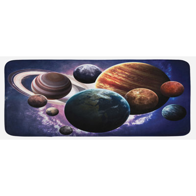 Modern & Contemporary Polyester Kitchen Mat