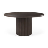 Mango Solid Wood Pedestal Dining Table