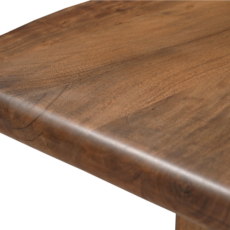 Lila Large Dining Table Brown, 30" H x 78" L x 40" W
