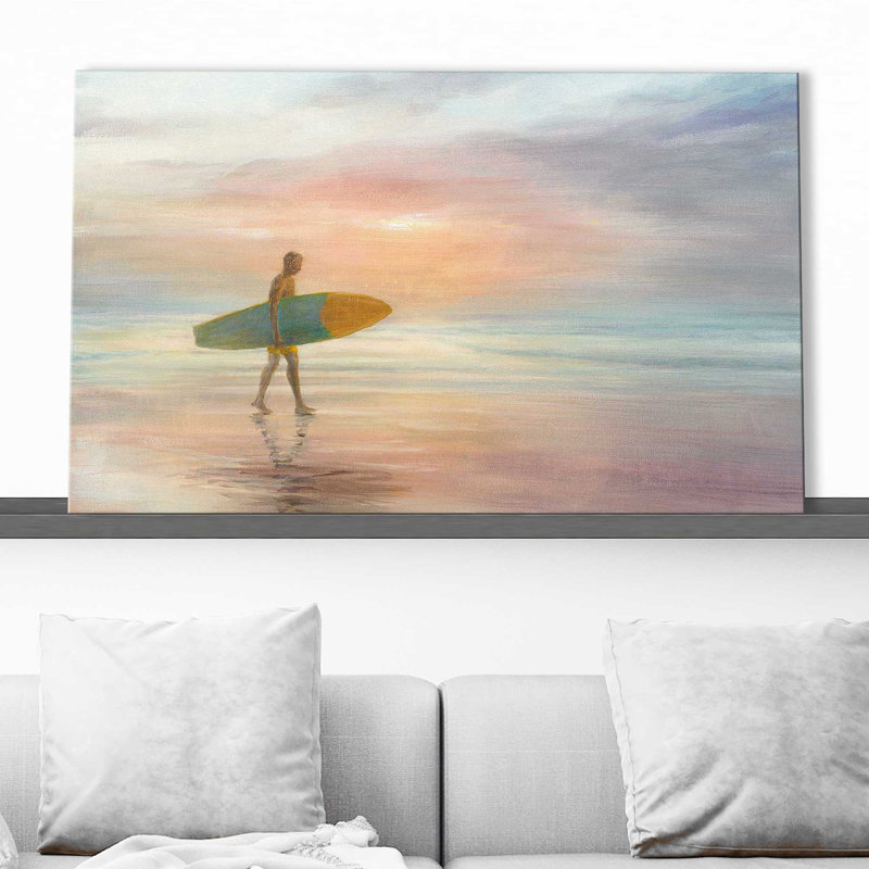 " Surfside ", Wrapped Canvas, 24" H x 40" W x 1.5" D