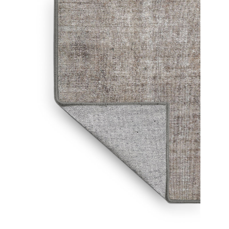 Tapis oriental multicolore tissé à la machine Oriental, Rectangle 7 pi x 10 pi