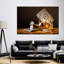 Jeu sur papier et impression sur toile-585155494