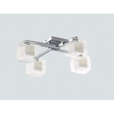 Fermin Glass Semi Flush Mount