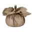 3 pi Sapin artificiel en sac de jute