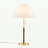 Two Tone Pull-Chain Table Lamp