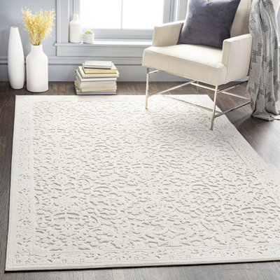 Emert Floral Indoor / Outdoor Rug