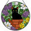 Panneau de vitrail de jardin 12 "H-505112212