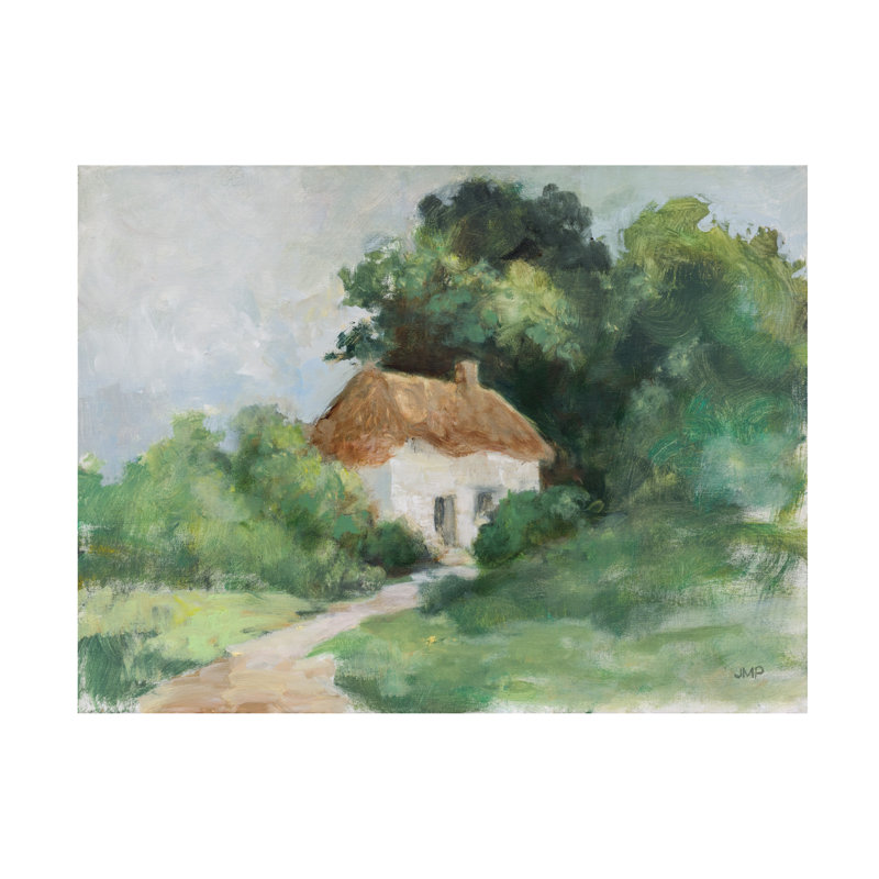 Retraite à la maison de campagne, H 18 po x l 24 po x P 2 po