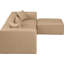 Ensemble modulaire de coin en similicuir 4 pièces-94884262