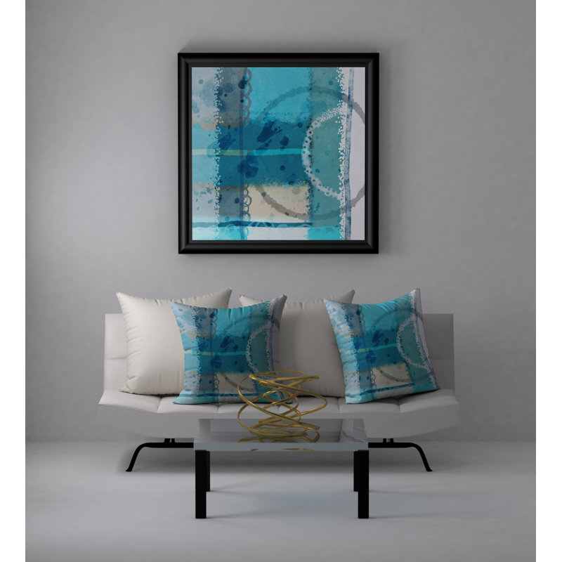 Magnifique Coussin décoratif carré séduisant, 18 po x 18 po