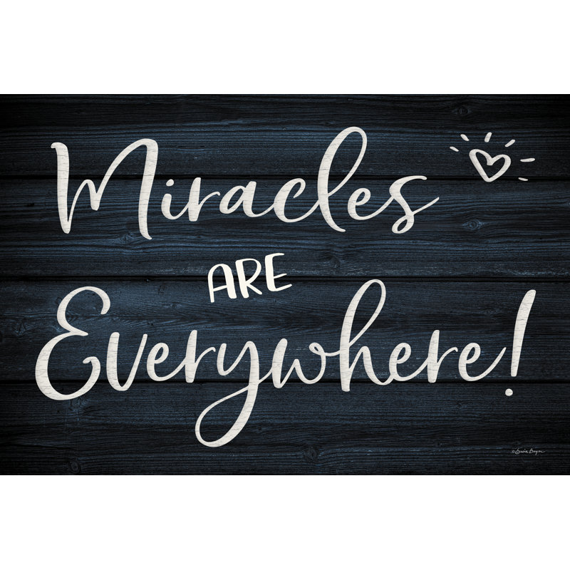 Miracles Are Everywhere par Susie Boyer, H 20 po x l 30 po