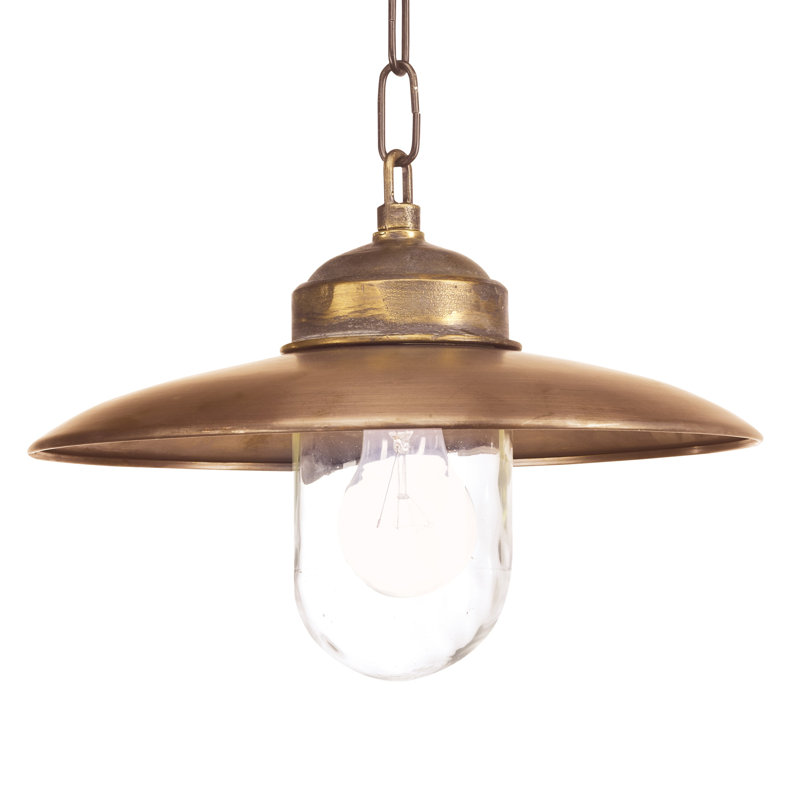 Culebra 1 - Light Copper Lantern Pendant