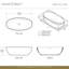 Barcelona 70.25'' L Soaking Bathtub