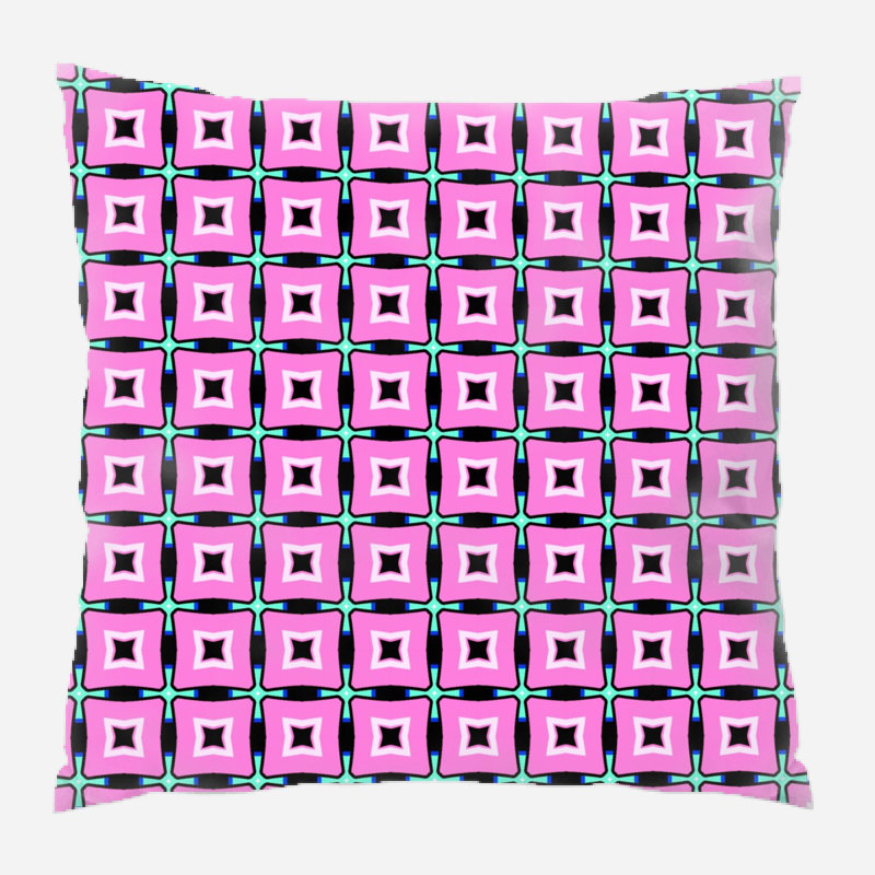 Pattern Throw Pillow, Indoor
