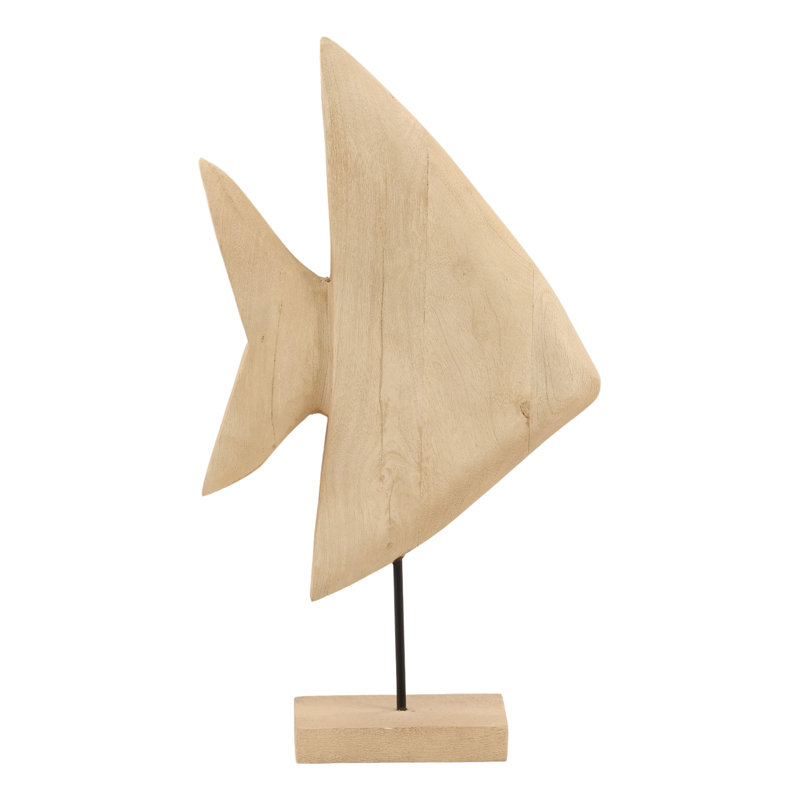 Pacifica Sculpture Natural Brown, 23" H x 13.5" W x 4.5" D