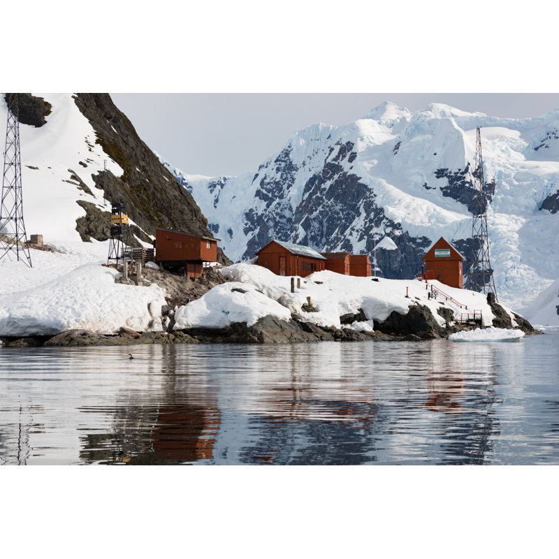 Argentine Antarctic Base by Sharon Jones - Wrapped Canvas Print, 30cm H x 46cm W