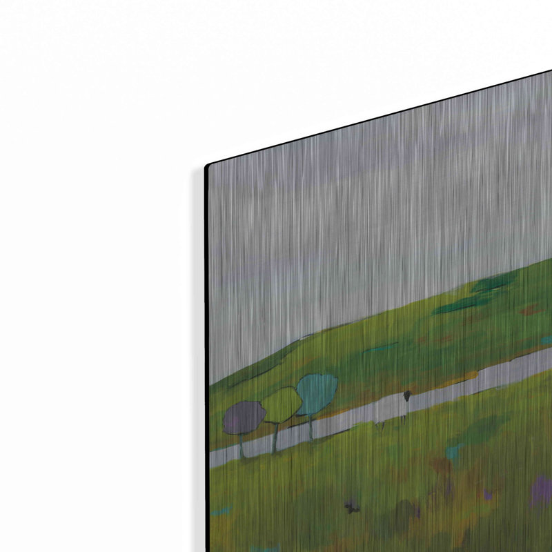 «Sheep In The Meadow» par Phyllis Adams, H 12 po x l 16 po