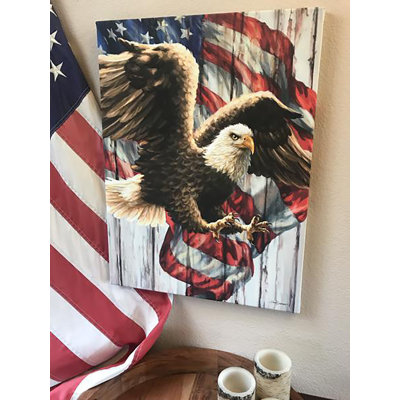 Liberty Eagle Canvas Wall Art