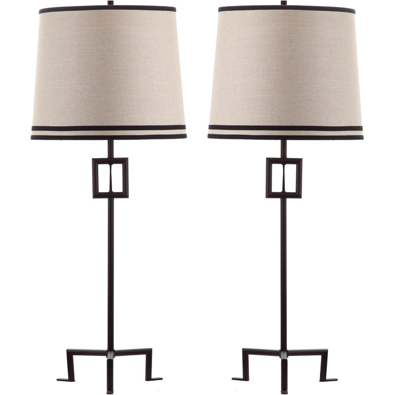 Metal Lamp, Blacksmith Bronze