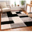 Tapis noir / gris à poils longs Cobina-56422854