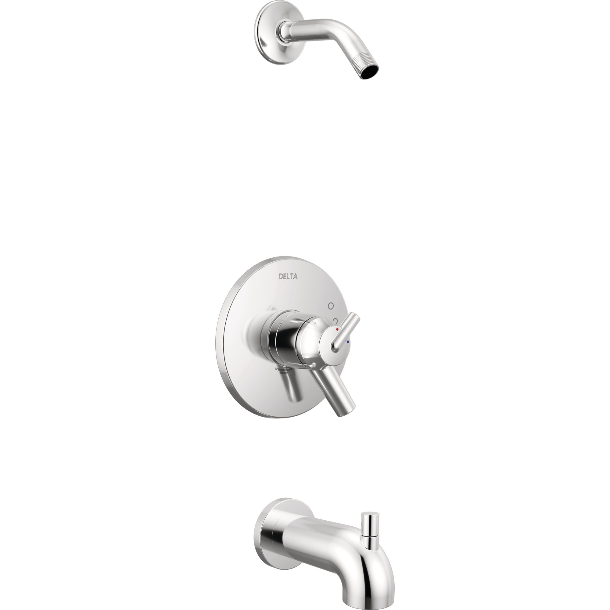 Trinsic® Bathroom 17 Series MC Tub/Shower Trim, Chrome