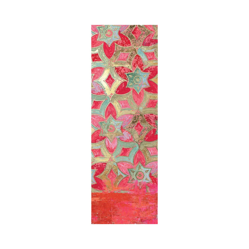 Ornamental III 1 Piece Wrapped Canvas Panoramic Wall Art, 121.92 cm H x 40.64 cm W x 3.175 cm D