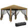 Pop Up 25 Ft. W x 25 Ft. D Metal Soft-top Canopy
