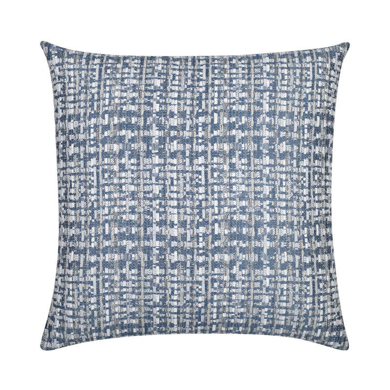 Channel Woven Square Accent Pillow Cover & Insert, Sable, Square 20"