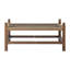 Vaterra Outdoor Teak Ottoman