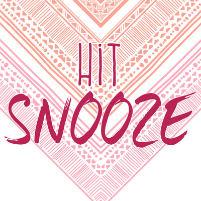Hit Snooze - Wrapped Canvas Print