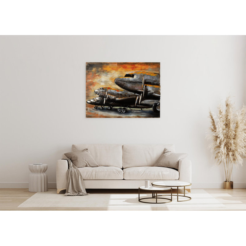 Handmade Industrial Transportation Wall Decor