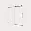 5476 porte de douche fixe et une porte décalée sans cadre 5476, grandes poulies en acier inoxydable 304 de 70 mm avec fonction de fermeture en douceur réglable, avec nettoyage facile et protection anti-déflagrante-111493646