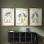 Christmas Holiday Art CECXIV - Impression sur mesure encadrée de qualité supérieure - 3 pièces-412016720-412016727