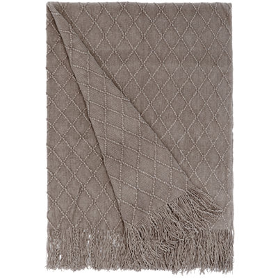 Couverture décorative à losanges