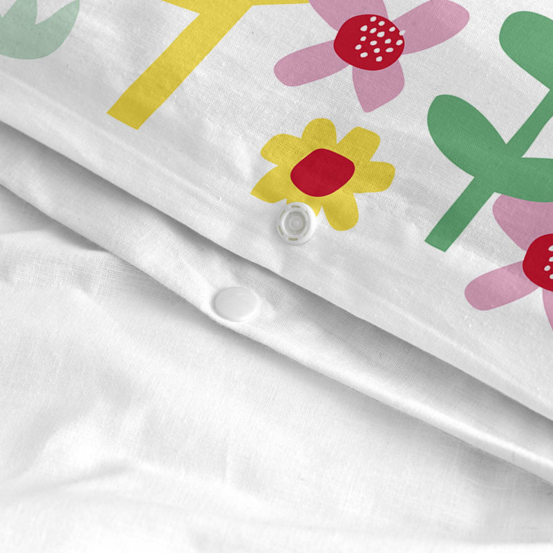 Lam No Pattern Duvet Cover Set with Pillowcases