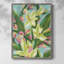 Floral Vibration I, reproduction encadrée - bois massif-1084928375