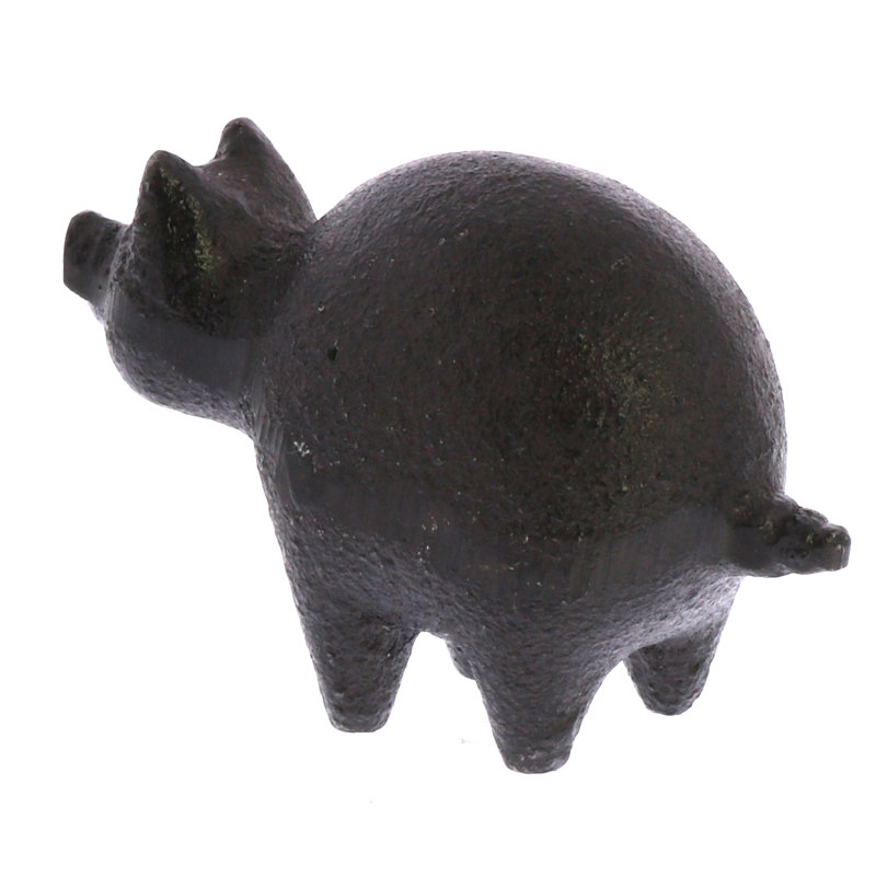 Erler Cast Iron Pig Figurine