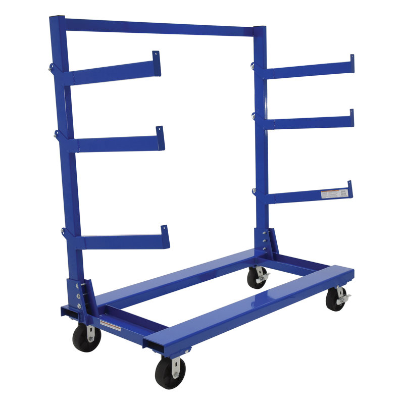Chariot portatif portatif, H 64,69 po x l 60,57 po x P 30 po