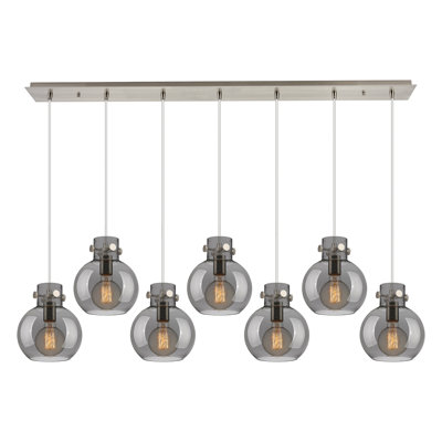 Luminaire suspendu sphère 7 lumières Amrith