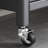 Grey Metal Storage Cabinet - 56.88 Lb Package Weight, 3.89 In. Depth, 250kg Capacity, 360° Rotation Wheels For Versatile Kitchen Cabinets Shelves With Strong And Thick Structure, Smooth Movement,
