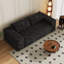 Canapé en velours côtelé avec coussin moelleux et assise profonde-1165376619