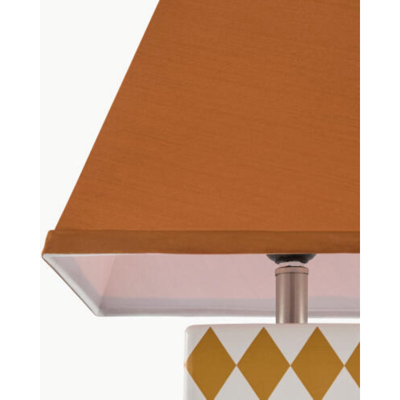 Lampe de table Verrett, Orange, Orange