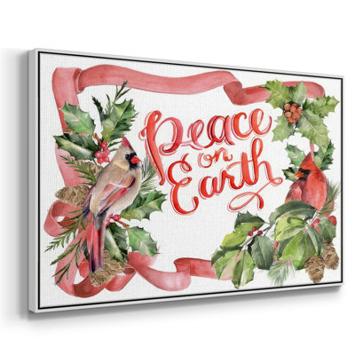 " Cardinal Holly Christmas Collection A "