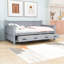 Lit de jour simple avec structure en forme de X et tiroirs de rangement-1879228366