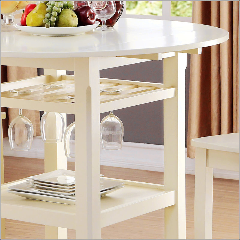 2-Shelf Counter Height Table
