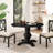 Keltner Round Solid Wood Base Dining Table-351423400