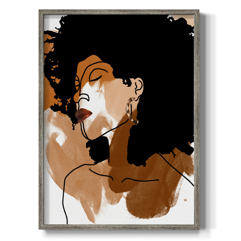 Impression sur cadre Phenoma Women II - bois massif, H 11 po x l 9 po